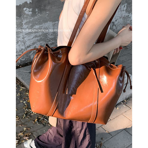 卡乐儿韩国小众大容量托特包