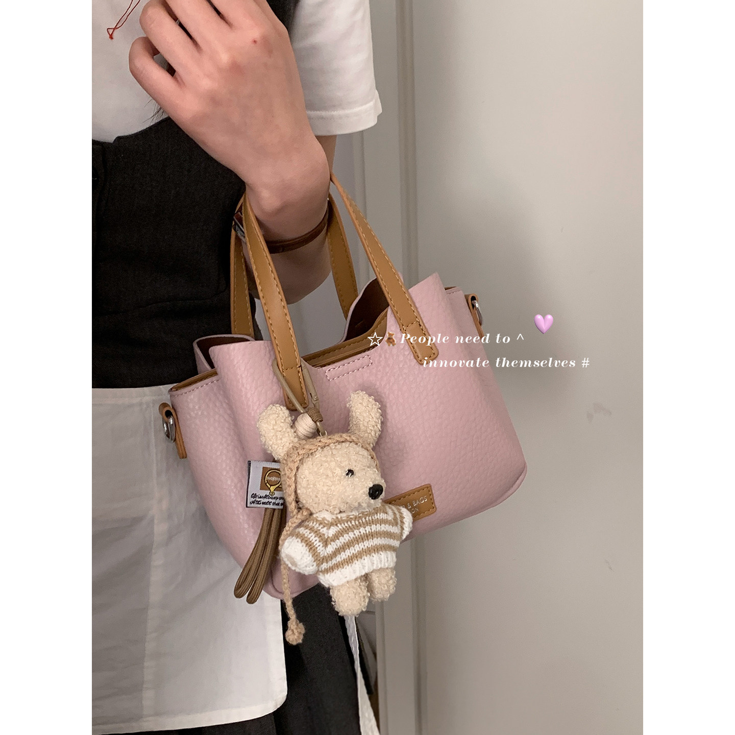 韩国手提菜篮子包包女2026新款潮时尚高级感小托特包百搭斜挎包,箱包皮具/热销女包/男包,通用款女包,淘宝优惠券,粉丝福利购,淘宝优惠卷