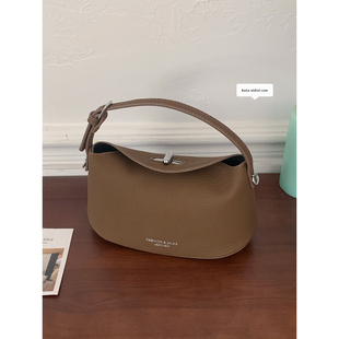 复古手提包包女2025新款潮气质通勤小包百搭ins单肩斜挎包