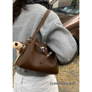 复古小众手提凯丽包包女2025新款潮时尚韩国腋下包大容量通勤包