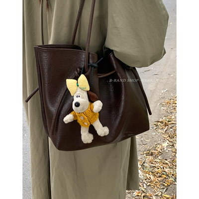 卡乐儿复古腋下包大容量托特包