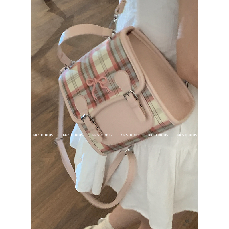 2024新款学院风双肩背包