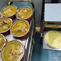 贺胜桥正宗刘土鸡汤铝箔盒礼品装 2200g加热即食厂家直销馈赠佳品