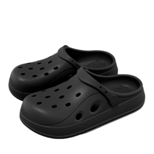 洞洞鞋男士2025新款夏季外穿厚底防滑海边沙滩旅游户外凉拖鞋女款