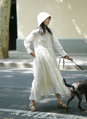 Ginger ale 2022/FW 爱德华风格 古董蕾丝衬衫和连衣裙