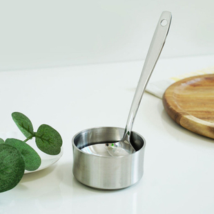 韩国直邮 汤勺托子 304不锈钢勺托套装 卫生的汤匙勺架收纳盒托架