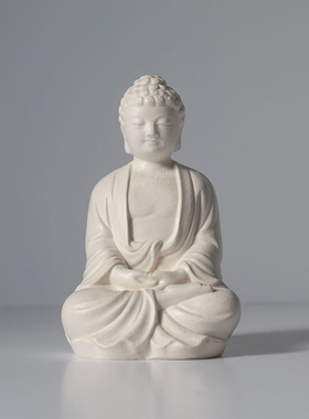 韩国直邮觉悟石膏佛像雕塑摆件