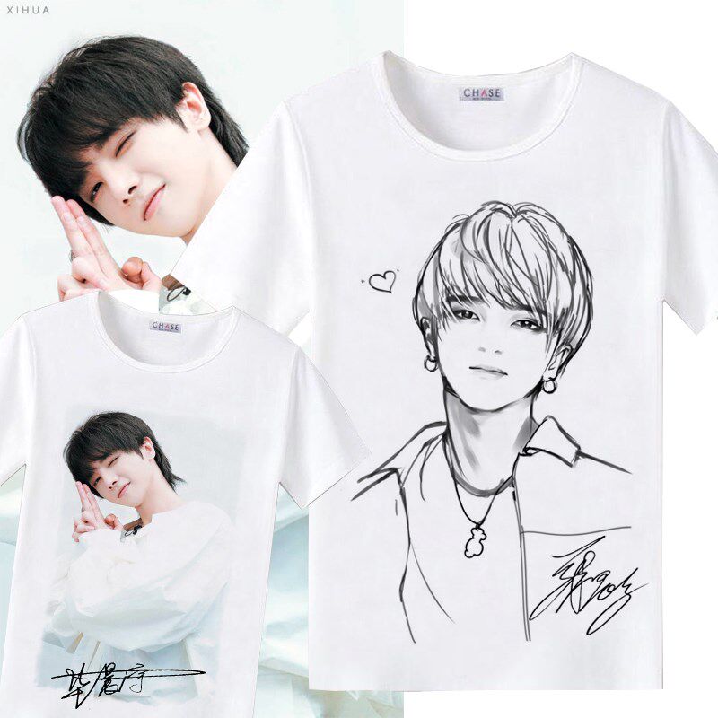 Huachen Yu Vocal concert Same item periphery clothes Short sleeved Martian Should aid half sleeve Easy men and women 2019 .in the Women's clothing/Boutique , T-shirt  category - from Buy2taobao.com to provide professional Taobao agent buy service