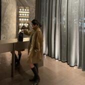 TOFOD 皮衣风衣外套 中古极简中长款 无常 意大利进口油腊羊皮