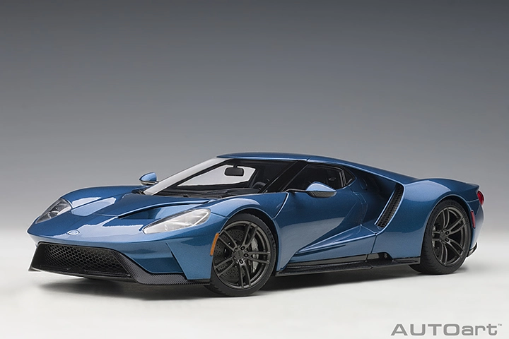 AUTOart 奥拓 1:18 福特 FORD GT 2017 汽车模型 收藏摆件