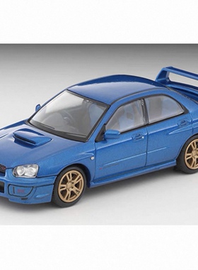 25年2月 TOMYTEC TLV LV-N336a 斯巴鲁翼豹 WRX STi（蓝色）2003