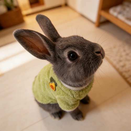 垂耳兔宠物子衣服保暖秋冬