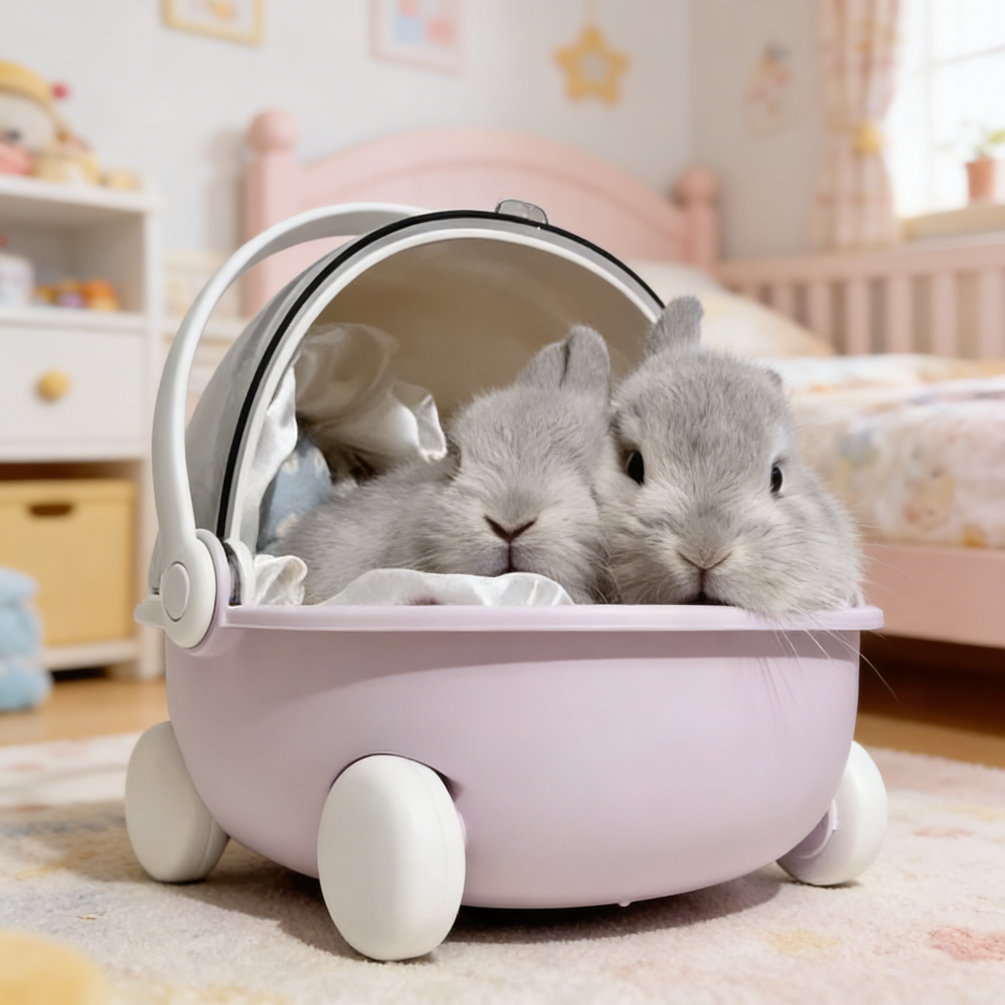 兔兔外出笼四季通用小兔子睡觉小窝宠物侏儒兔外出手提透气便携包,宠物/宠物食品及用品,宠物鸡/鸭/鸽笼,淘宝优惠券,粉丝福利购,淘宝优惠卷
