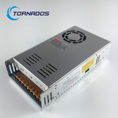 380VAC三相交流输入500W24V20A电梯电机电磁阀开关电源MS-500-24