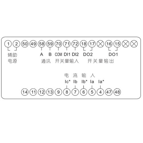 源头厂家 MT-B140S72-3U 三相电压表 数显表