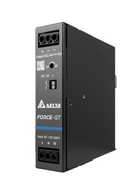 台达导轨开关电源DRF-24V120W1GBA恒流三防胶防护导轨电源源头厂