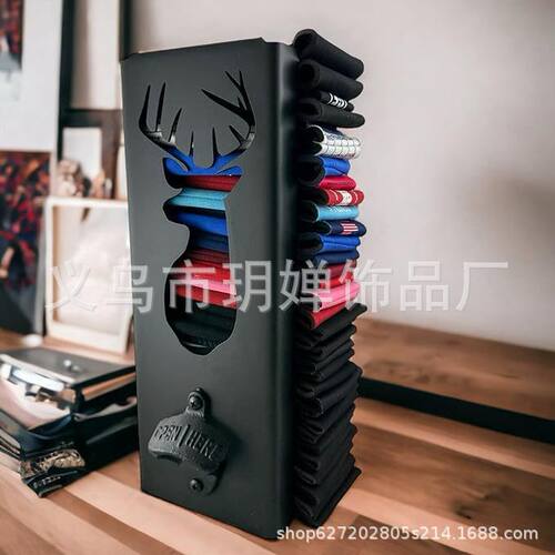 独立站新品Can cooler holder with bottle opener带开瓶器的罐