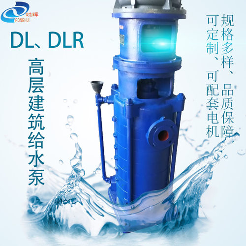 DL泵立式多级离心泵DLR高层供水自来水循环系统铸铁铸钢