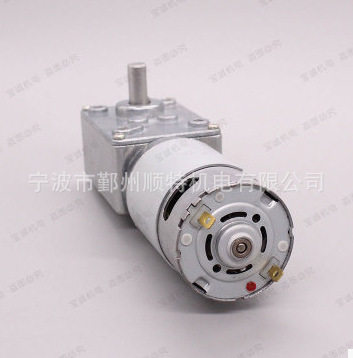 A58SW555涡轮蜗杆减速电机马达  机器人用带自锁  5840