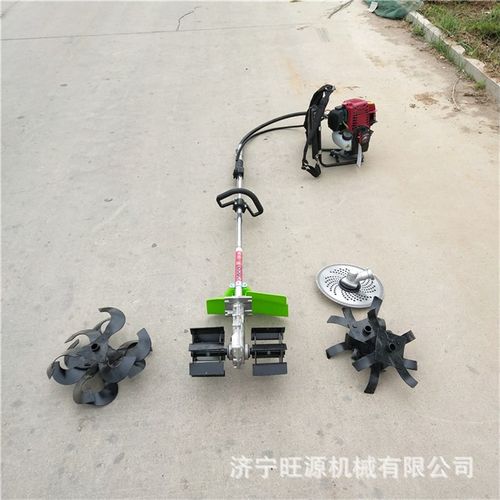 背负式四冲程除草机 侧挂式松土除草机 果树锄地旋耕机