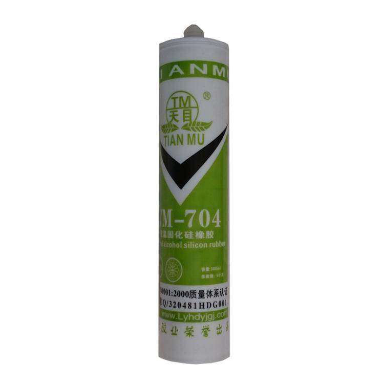 Tianmu 704 silicone rubber TM-704 silicone single component neutral silicone rubber high temperature resistant insulating glue 300g white