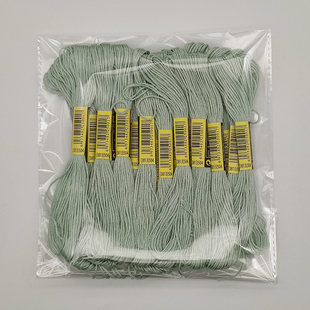 线号3813一包10支十字绣线生态棉线涤棉手工缝纫刺绣线1支8米6股