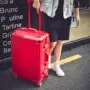 Xe đẩy đa năng 24 inch khung nhôm hành lý vali nữ hành lý 26 inch túi cứng hộp retro lên máy bay - Phụ kiện hành lý thay bánh xe vali