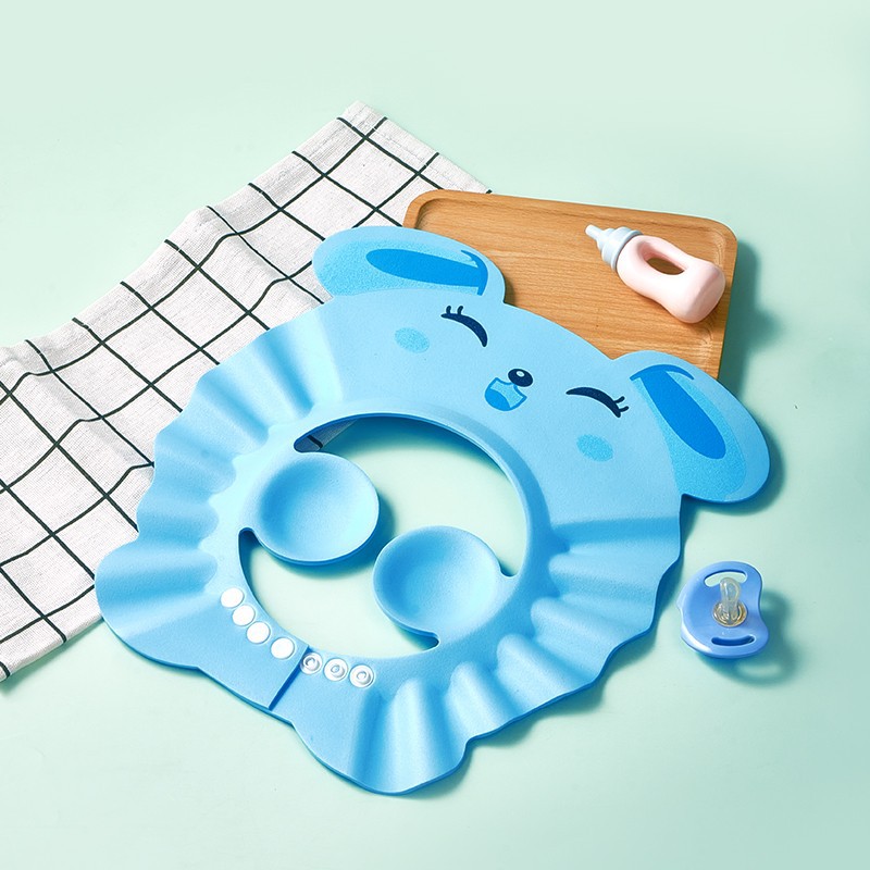 安可新宝宝洗头神器儿童挡水帽