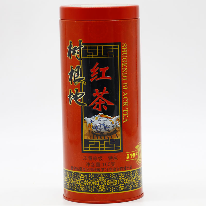 保山昌宁树根地桶装滇红茶