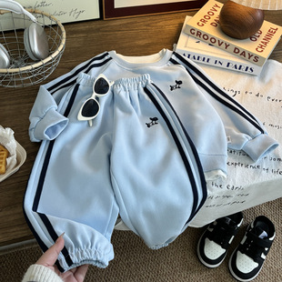儿童卫衣套装春秋装运动两件套童装男女童长袖长裤韩版洋气中大童