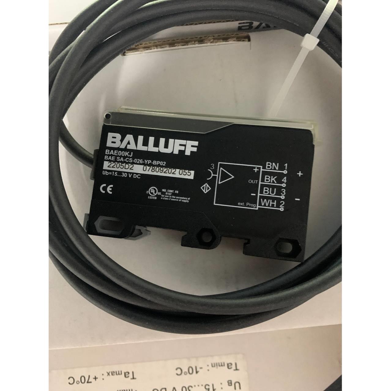 巴鲁夫/BALLUFF 传感器头放大器 BAE00KJ BAE SA-CS-026-YP-BP02