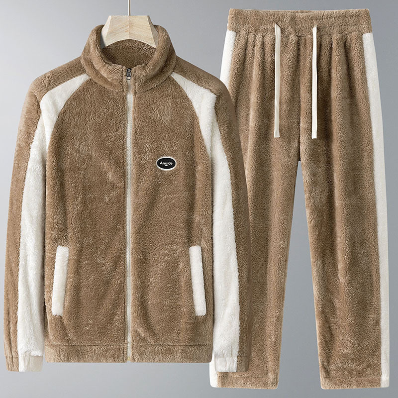 专柜潮牌加厚家居服套装