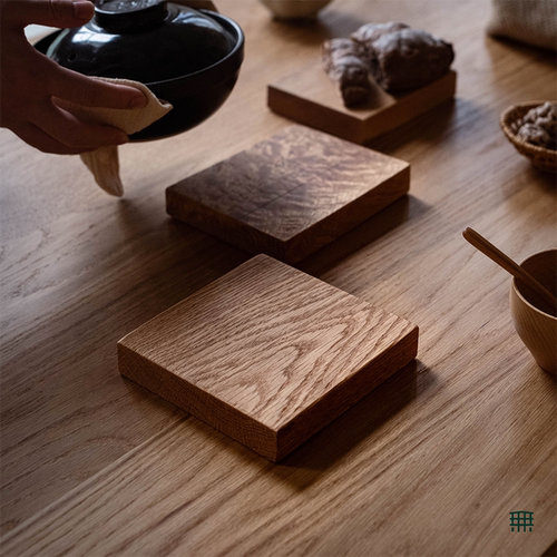 无即所有【纯实木小木方】杯垫木盘砧板白橡樱桃木黑胡桃雕刻装饰