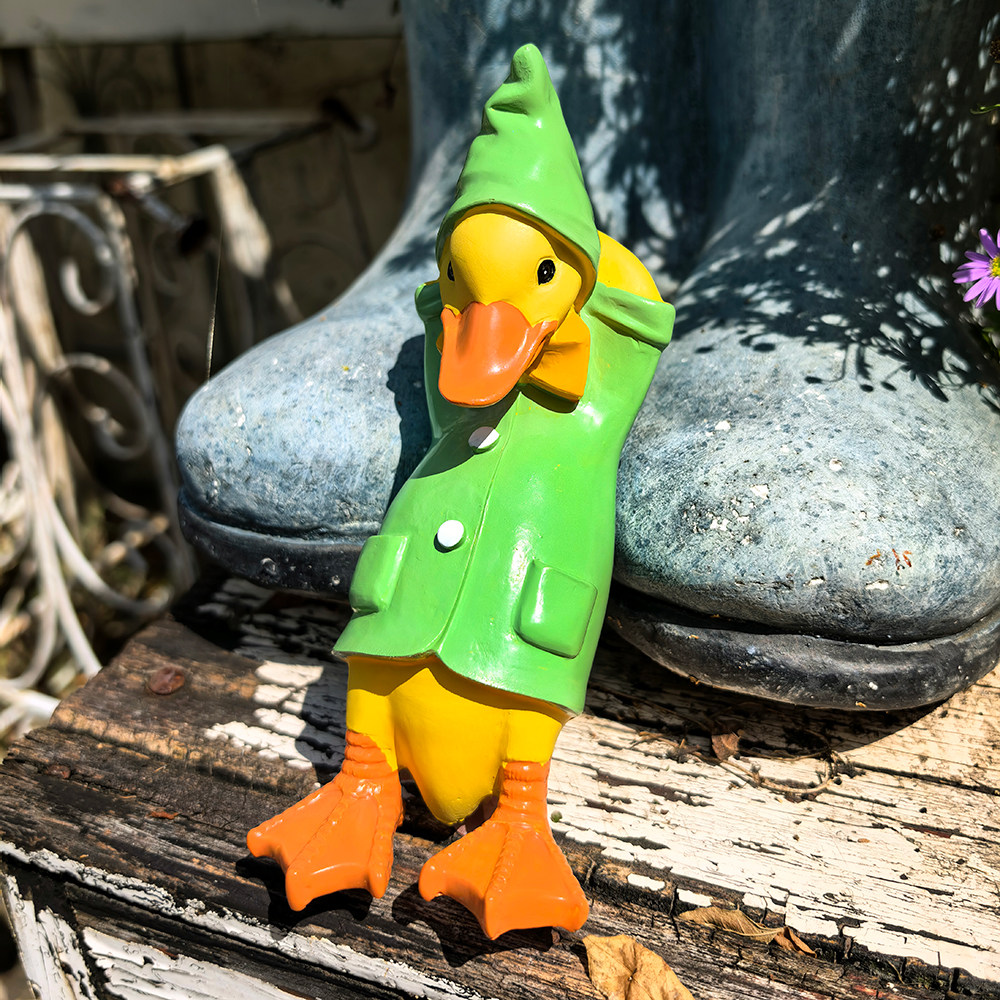 花园乡村户外鸭子阳台露台入户装饰摆件子美式造景别墅庭院布置,家居饰品,户外/庭院摆件,淘宝优惠券,粉丝福利购,淘宝优惠卷