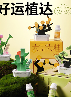 好运植达香薰石膏礼盒教师节