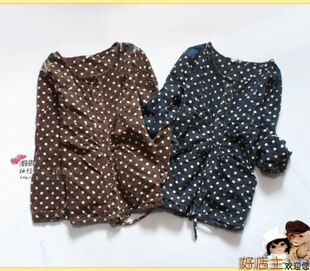 两侧有口袋 成衣水洗工艺 袖 子可卷起固定 L号 外单 有些小特色