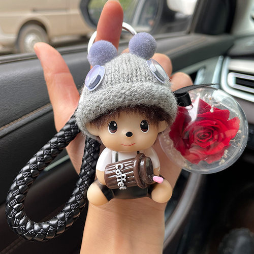 超萌！少女心满满钥匙防丢包挂