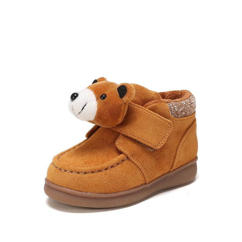 shoebox鞋柜 冬新款绒面卡通加绒棉鞋1117627005魔术贴男童鞋短靴|ruв категории детская обувь/детская обувь/между родителями и детьми обувь, хлопок - от Buy2taobao.com для оказания профессиональной услуги покупки агента Taobao