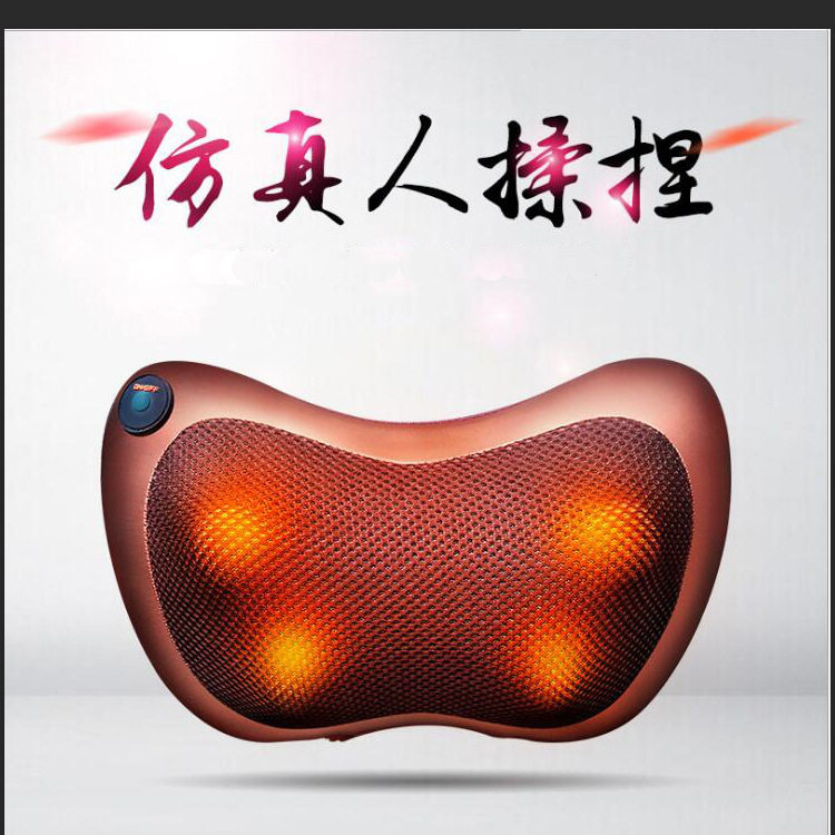 车家两用智能电动颈椎按摩仪器肩颈背部腰部颈部揉捏按摩枕头