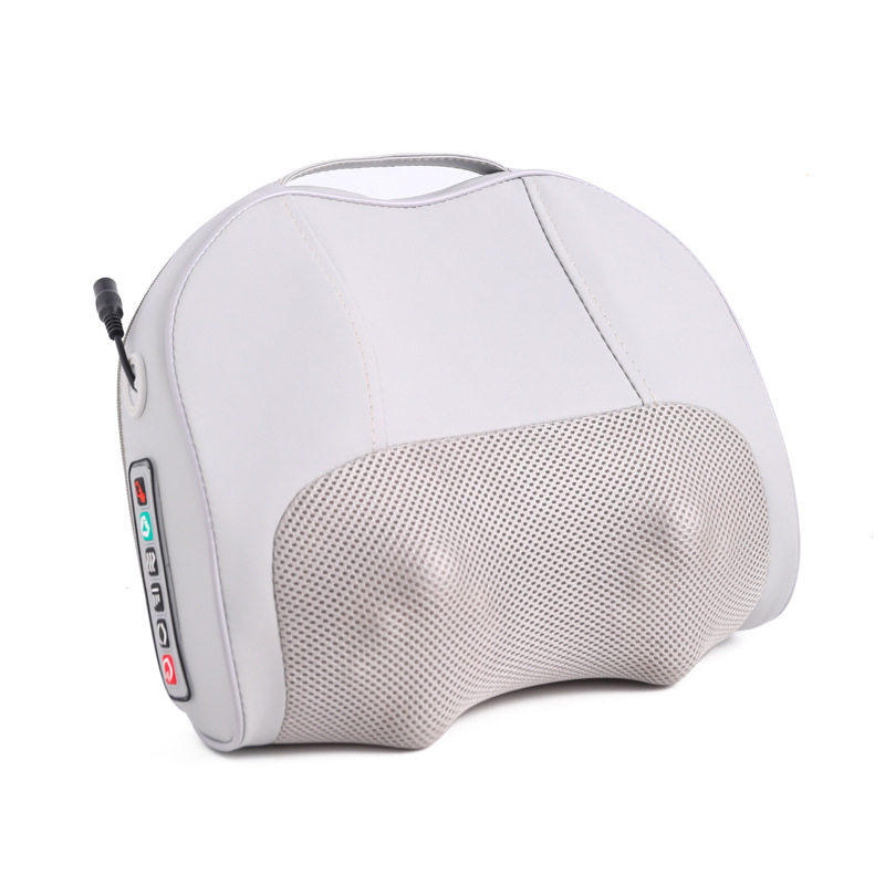 颈椎按摩枕头按红外腰部肩颈部多功能按摩器家用礼品