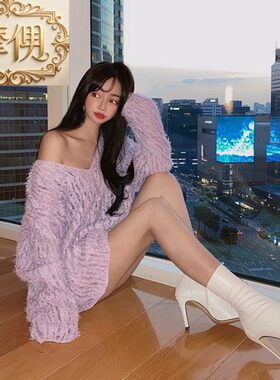 初系白色短靴女细跟单靴加绒女鞋尖头高跟靴裸靴中跟瘦瘦靴马丁靴