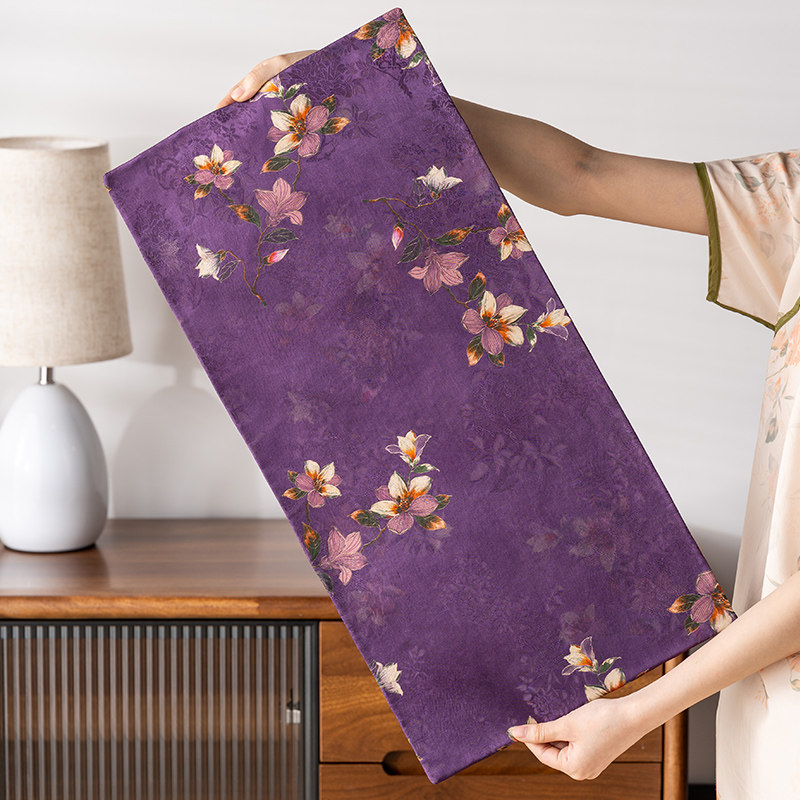 云纱茶席双面用高端中国风新中式禅意缎面茶垫桌旗桌布干泡垫复古,餐饮具,茶道/零配,淘宝优惠券,粉丝福利购,淘宝优惠卷