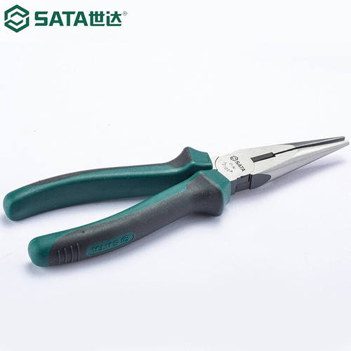 世达（SATA）70102A尖嘴钳8英寸五金工具尖头钳多功能电工钳子尖