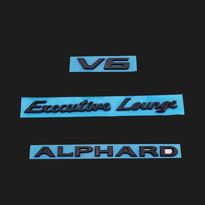 适用埃尔法V6英文字母车标 阿尔法ALPHARD专用改装Vellfire尾门标