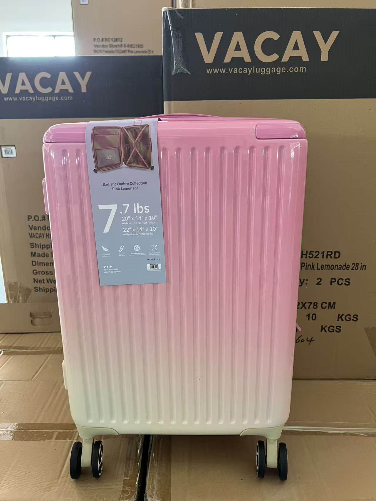 限时特卖！20寸万向轮带扩展层登机箱旅行箱拉杆箱行李箱无锁头