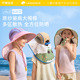 柠檬宝宝儿童防晒帽男童女童大帽檐防紫外线太阳帽沙滩遮阳帽2025