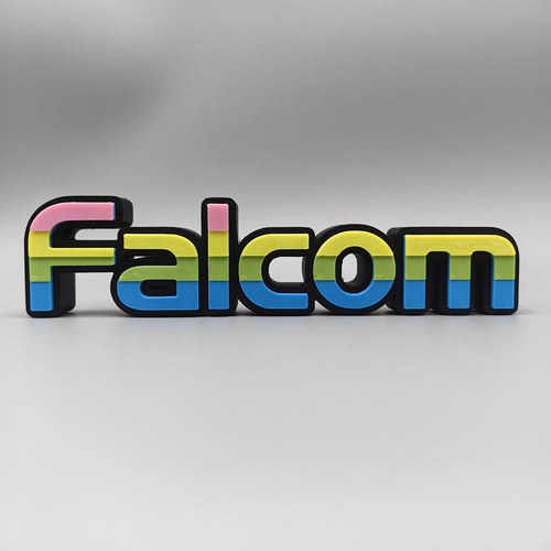 Falcom 伊苏 轨迹 系列 游戏公司 立体字体 立牌 标志 铭牌 摆件