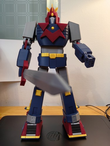 超电磁侠V波鲁迪斯V可动机器人