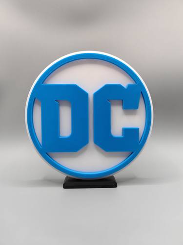 DC 宇宙 超人 蝙蝠侠 Logo 立体字体 立牌 铭牌 标志 潮玩 摆件