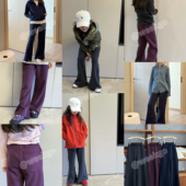 weekgo周走 儿童莫代尔空气层巨巨巨舒服喇叭裤 奥地利莫代尔纱